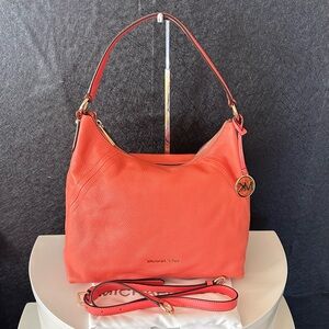 Michael Leather Shoulder Bag